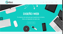 Desktop Screenshot of feedbackmedia.es